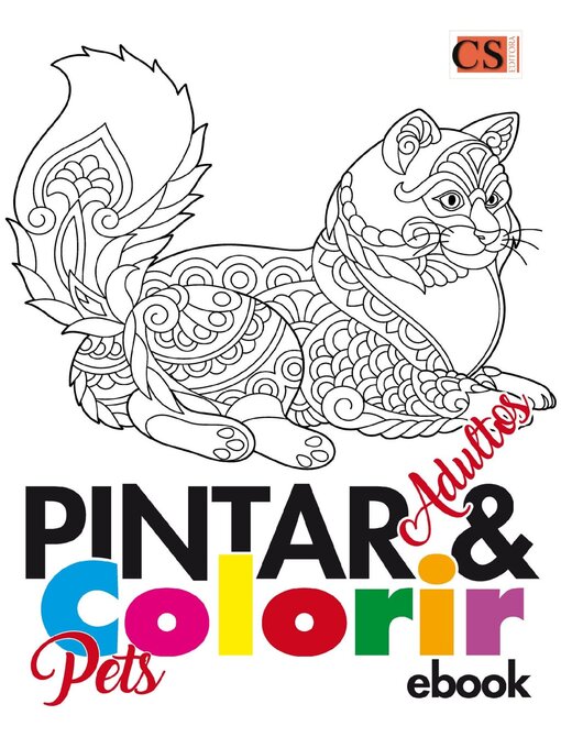 Cover image for Pintar e Colorir Adultos